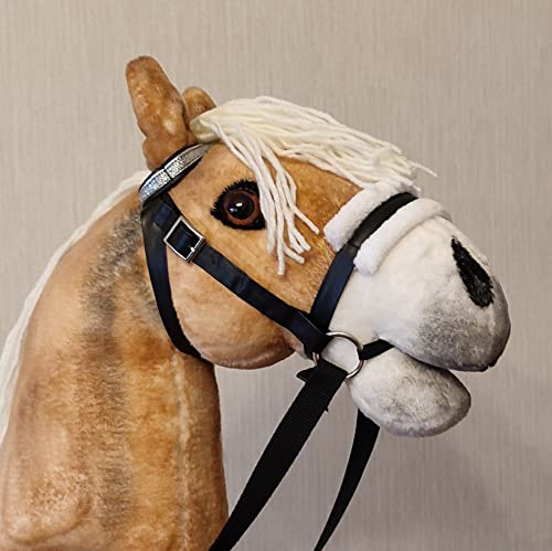 Hobby horse realistic A3 - Haflinger hobbyhorse - Cute toy horse on stick - Image 3