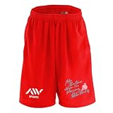 [アートワークスコウベ] 卓球 ハーフパンツ ドライ 練習着 卓球をしている時間が好き ユニセックス XL レッド