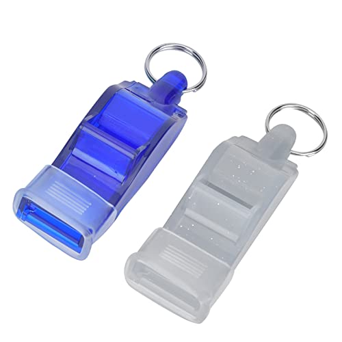 Silbatos de árbitro de plástico ABS, 4 piezas miniatura 2