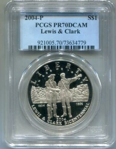 2004 P Lewis & Clark COMMEMORATIVE DOLLAR $1 PR-70 PCGS DCAM