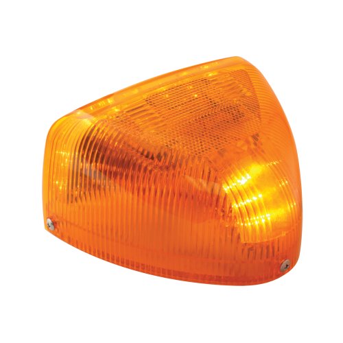 Gg Grand General 77230 Amber 31-Led Peterbilt Headlight Turn Signal Sealed Light With 3 Wires For Front/Park/Turn Functions #TOP2