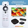 Control remoto de voz de repuesto compatible con ONN TV FHD 4K UHD Streaming Box 100024646 100026240 4k Pro 4K Plus 4