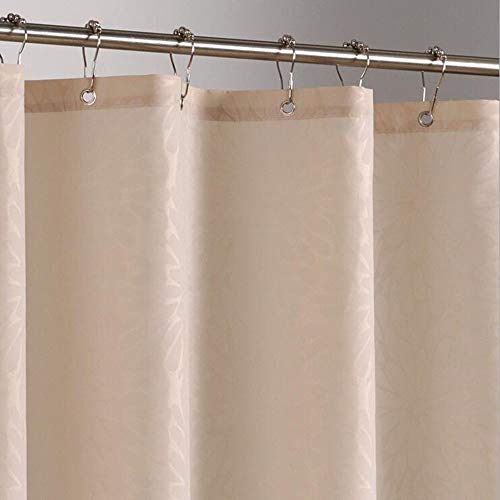 Rideau de douche imperméable anti-moisissure chameau séparation salle bain