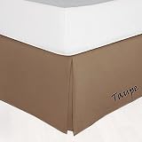Måløv Linen 400 Thread Count King Size 1-PC Egyptian Cotton Luxury Bed Skirt OR Dust Ruffle Bed Skir