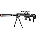 BBTac Airsoft Sniper Gun Package - Powerful Spring Sniper Rifle, Shotgun, 6mm BB Pellets, Great Starter Pack