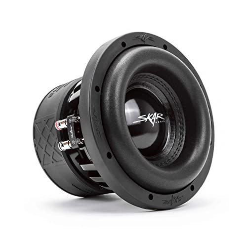 Skar Audio Single 8" Complete 1,200 Watt Evl Series Subwoofer Bass Package - Includes Loaded Enclosure With Amplifier #TOP2
