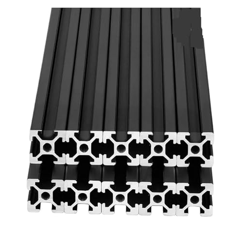 Rail lineaire aluminium extrusion 800mm fente en T 2020 pour piece imprimante 3D DIY