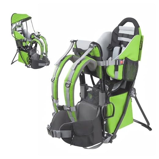 Besrey Mochilas Senderismo, Mochilas Portabebés, Portador de bebé, Marsupios portabebé para Viaje Acampadacon Asiento