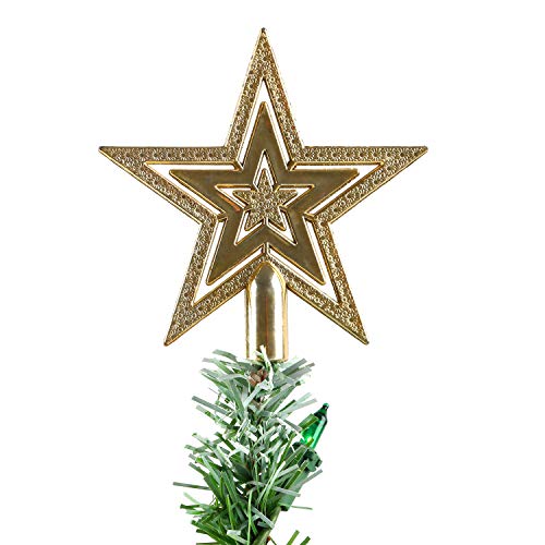 Mini Small Little Tabletop Prelit Christmas Tree 22 Inch Decorated With Ornaments 35 Multi-Colored Lights Artificial Green Tree Casa Clausi #TOP3