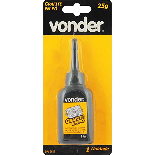 Grafite em pó 25 g, cartela, Vonder 3 Grafite em pó 25 g, cartela, Vonder - Imagem 3