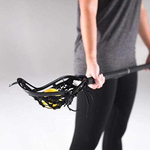 Epoch Lacrosse - Women\'s Purpose 15 Lacrosse Head with Ladder Pocket, Strung Head, 15-Degree Bottom Rail, Composite Injected Polymer, Crafted in USA - Black - Thumbnail 6