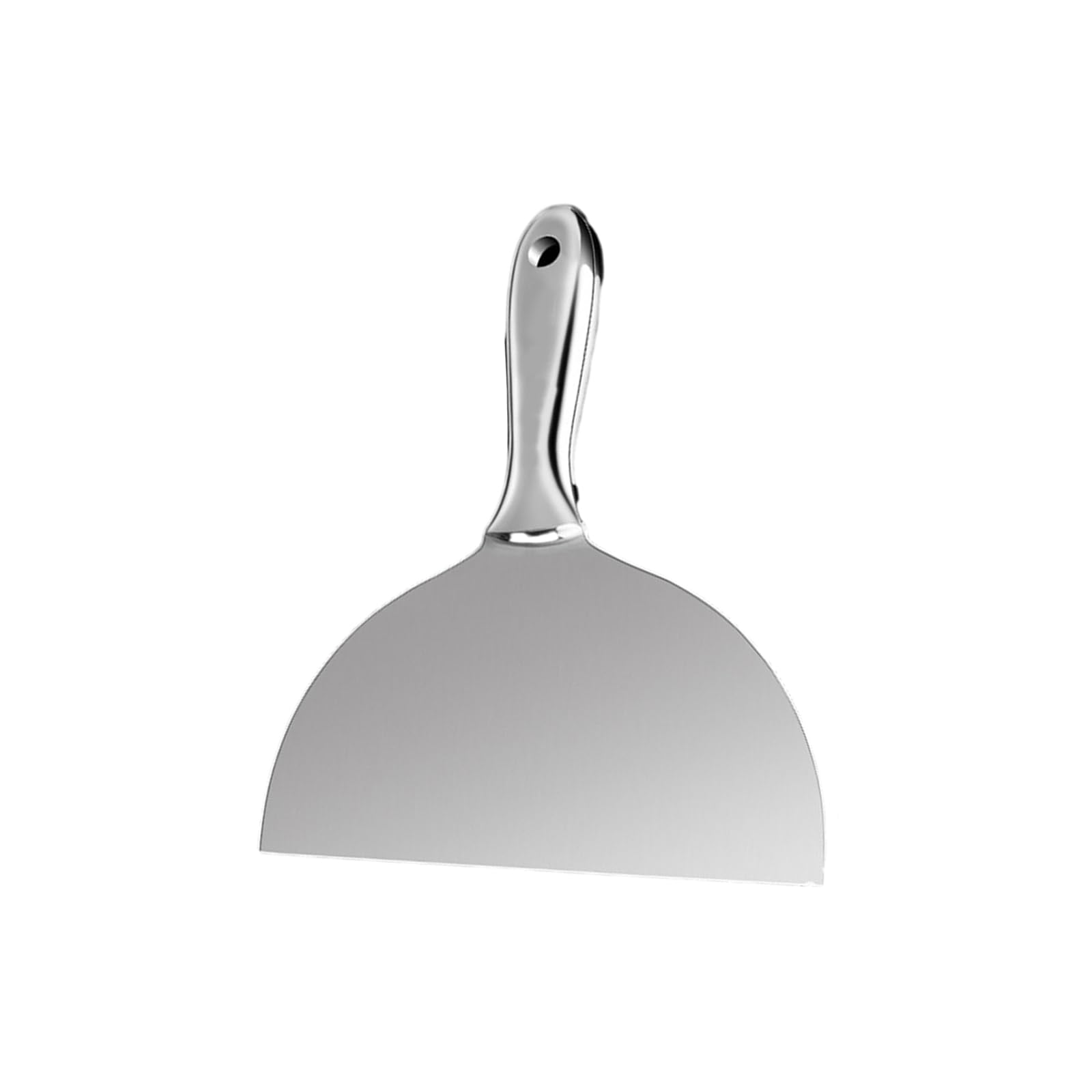 Raschietto in acciaio inox per intonaco liscio per pareti lisce e intonaco, resistente alla ruggine, design ergonomico con manico