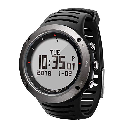 Preisvergleich Produktbild HXHH Mit Laufen Schwimmen Altimeter Barometer Kompass Thermometer Wetter Multi-Funktions-Digitaluhr, Geeignet für Outdoor-Sport-Uhr-Face Value,B
