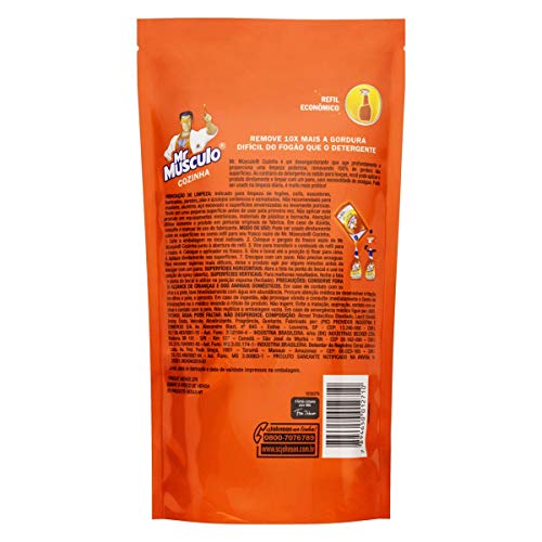 Mr. Músculo Desengordurante Mr Músculo Cozinha Refil Laranja 400Ml Menor Preço