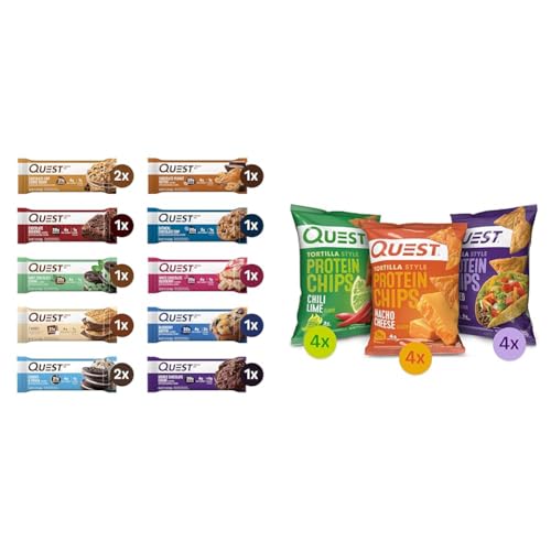Quest Nutrition Ultimate Variety Pack Protein Bars & Chips