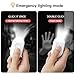 Evershop Personal Alarm Safe Sound - 130dB USB Rechargeable Emergency Self Defense Keychain Siren Security Alarms Safety Devices for Women Kids Elderly with SOS Alert Panic Button LED Flashlight