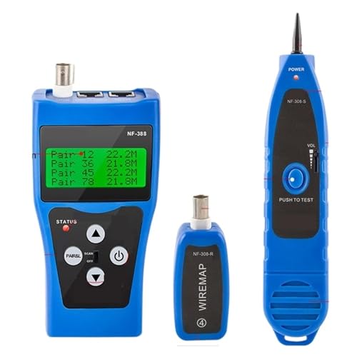 Mide la longitud del cable de red de forma precisa con el localizador NF-388