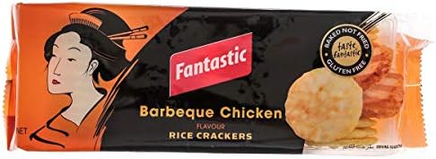 Fantastic Barbeque Chicken Flavour Rice Crackers, 100 g