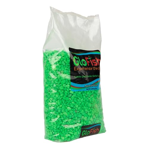 Image of GloFish Aquarium Gravel, Green Fluorescent, 5-Pound
