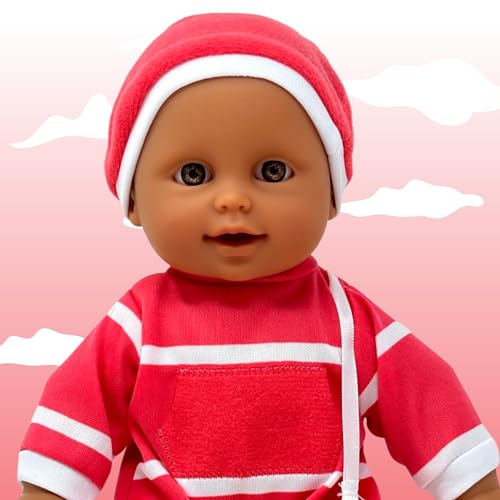 Image of The New York Doll Collection 11 inch Soft Body Baby Doll in Gift Box - 11 inch Baby Doll Toy for Kids, Boys, Girls and Toddlers - Baby Doll Pacifier Accessory & Blanket Included