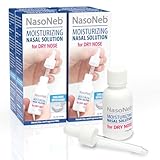 NASONEB Saline Moisturizing Nasal Spray, Steroid-Free Non-Habit Forming Nasal Relief Sinus Spray, Dry Nose Relief, Soothes Sore Irritated Noses, 1 fl oz (4-Pack) -  Monaghan Medical Corporation