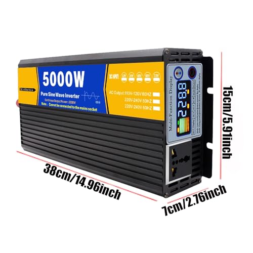 Onduleur solaire 5000W pour éviter les pannes d'électricité