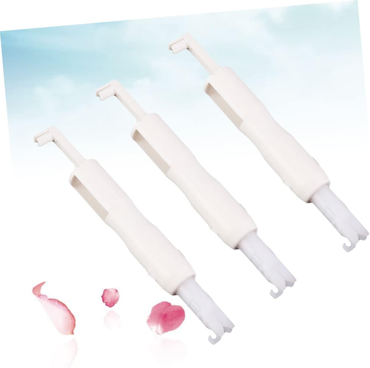 KONTONTY 6pcs Sewing Needle Inserter Tool Automatic Threader for Sewing Machine Easy Needle Threading for Elderly