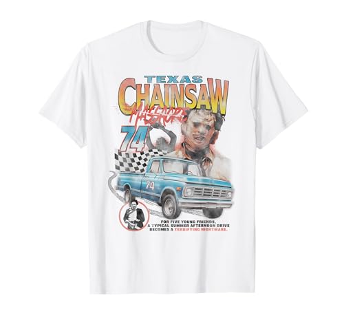 Texas Chainsaw Massacre Pickup Truck Racing T-Shirt