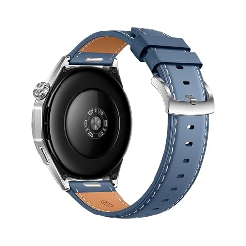 [PLYYQZM] HUA WEI �ɍ��� WATCH GT 6�p22mm���U�[�o���h�AGT4 GT5 GT6Pro�p46mm �ɍ��� �u���X���b�g�A�����p���X�g�o���h�A�N�Z�T���[�ɓK��(Blue,22mm)