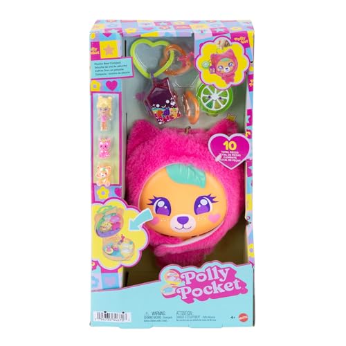 MALJKC79 Coffret Polly Pocket Ourson Tout Doux peluche compacte 2 en 1 - vue 8