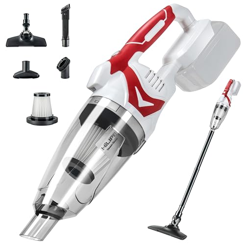 HILIPE Cordless Vacuum Cleaner for Makita 18V Battery, Handheld Vacuum EasyClean Wet Dry Use,Wireless Vacuum for Car,Home, Boat,Workshop, Pet Hair, Furniture Cleaning (Tool Only No Battery)