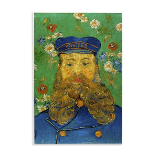 Portrait of Joseph Roulin, 10 x 15 Inch Mounted Print on Wall Plaque