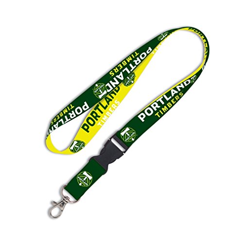 Soccer Portland Timbers Lanyard with Detachable Buckle, 3/4