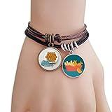 Feature: -An all-matching accessory for wearing clothes; -Provides multiple wearing methods; -Black leather bracelet features a sliver colour charms and delicate rings; -Brown leather bracelet features an antique copper colour charms and exquisite rings.; -Wear them both or separately depends on your wearing styles; -Can be a BFF or couple bracelet set for your best friends, boyfriend, girlfriend, wife or husband to share your full love to the one who you treasure