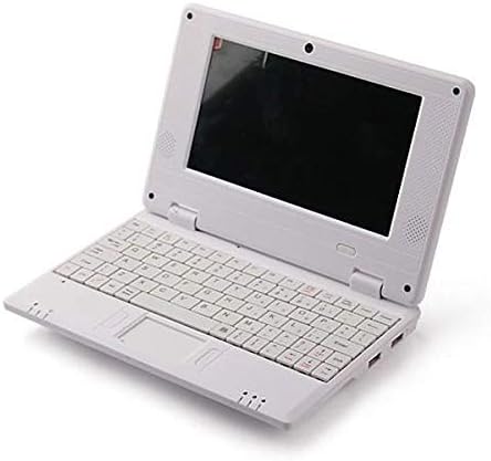 LIME Laptop 7" NETBOOK MINI LAPTOP WIFI ANDROID 8GB NOTEBOOK PC CHEAP LAPTOP (White)