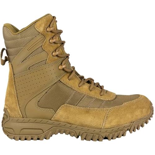 Image of Altama Unisex Vengeance SR 8 inch Side-Zip Lightweight Leather Boots | Full Grain, Textile Lining & Gusseted Tongue