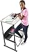 Safco AlphaBetter Student Standing Desk, Adjustable Height with Shelf and Swinging Pendulum Foot Rest, 36