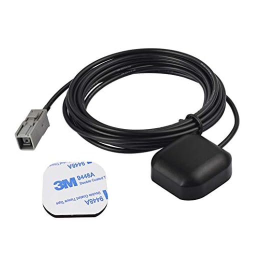 Bingfu Vehicle Car Waterproof Active GPS Navigation Antenna Compatible with Toyota Tundra Tacoma Camry RAV4 Corolla Nissan Rogue Titan Honda Civic Accord CR-V Vehicle Clarion Kenwood Alpine Navigation