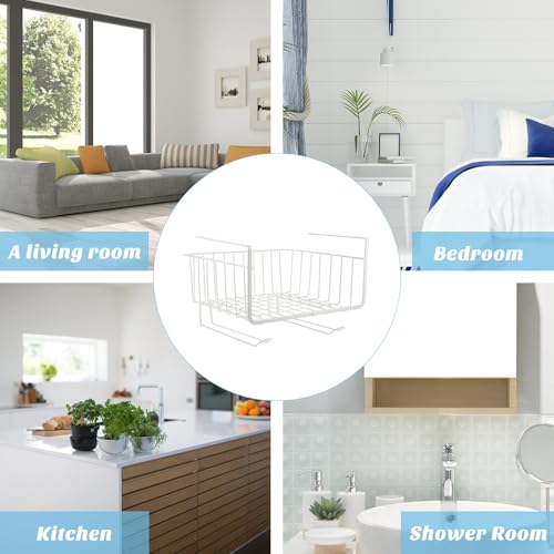 Perchero de hierro para debajo del gabinete: organiza tu cocina y closet 4