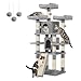 FEANDREA 67" Multi-Level Cat Tree for Large Cats, with Cozy Perches, Stable UPCT18W