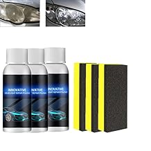 Innovative Headlight Repair Polish, Car Headlight Repair Fluid, Car Headlight Cleaner 50 ml,5 pcs 3 PCS, 50 ML