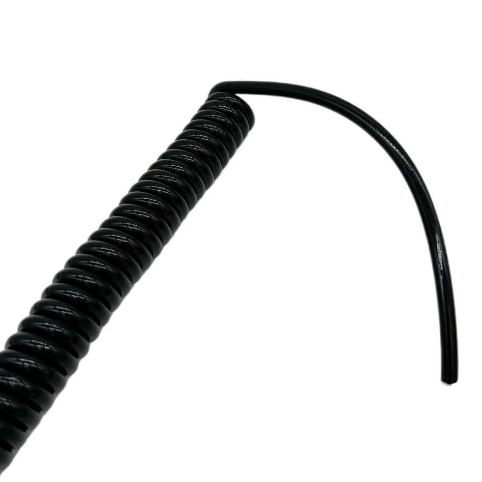 Cable de alimentación telescópico de 3 núcleos negro con 4 metros de extensión 4