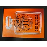 A4 額付き ポスターおしゃれ アート エルメスオレンジ 香水 インテリア