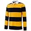 Yellow Navy Striped-long