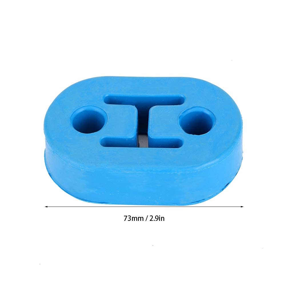 Uniwersalny silikonowy tłumik wydech 12 mm - 1/2'' 4 szt. wieszak izolator amortyzujący