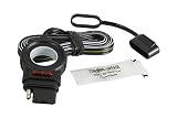 Hopkins Towing Solutions Flat Electric Connector,4-Way,ForVehicle, Black (48058)