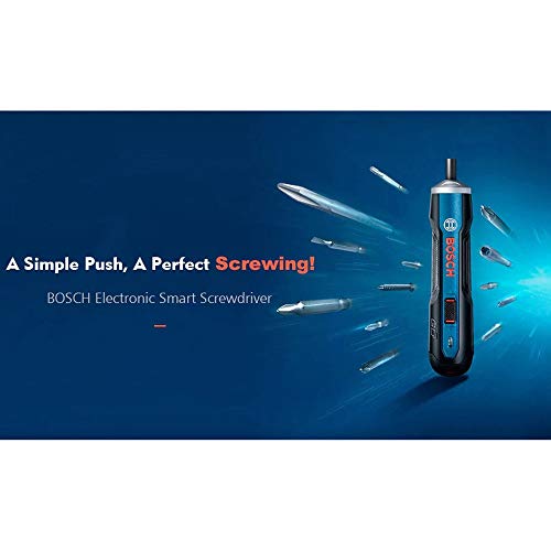 Bosch Electric Screwdriver, Autoday 3.6V Smart 6 Modes Adjustable Torques Cordless Rechargeable Screwdriver Tool Kits