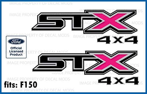 Decal Mods STX - Calcomanías adhesivas para Ford F150 (2015-2020) (2015-2020) con licencia oficial (Hot Pink) - FHP