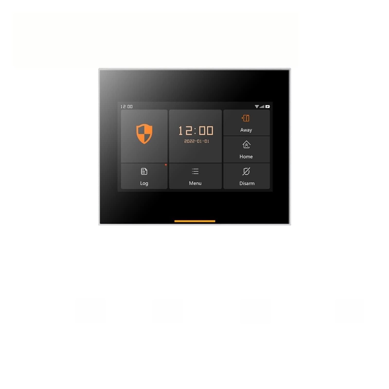 Sistema de Alarma, de Alarma inalámbrico Elegante la Seguridad del hogar G/M Tuya con Sirena Solar al Aire Libre Compatible(Ost-03-H501-2G-set-O)