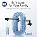 KES Pot Filler Folding Kitchen Faucet Double Joint Swing Arm Sink Faucet Articulating Wall Mount Two Handle Single Hole, Matte Black, cUPC NSF Certified Lead-Free, KN926LFF18-BK